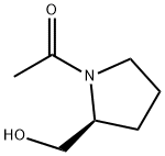 1-[(2S)-2-(羟甲基)吡咯烷-1-基]乙-1-酮, 66158-68-7, 结构式