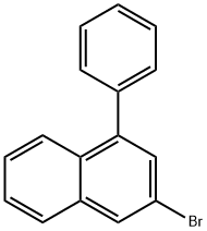 3-溴-1-苯基萘, 1629220-00-3, 结构式
