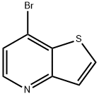 7-溴噻吩并[3,2-B]吡啶 结构式