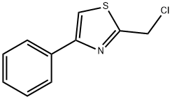 2-(氯甲基)-4-苯基噻唑盐酸盐 结构式