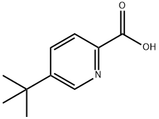 5-叔丁基-皮考啉酸 结构式
