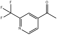 1-[2-(三氟甲基)-4-吡啶基]乙酮, 1060810-86-7, 结构式