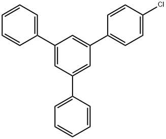 4-氯-5′-苯基-1,1′:3′,1〞-三联苯 结构式