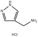 (1H-Pyrazol-4-yl)MethanaMine dihydrochloride Struktur