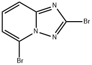 2,5-DibroMo-[1,2,4]triazolo[1,5-a]pyridine Struktur