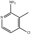 4-chloro-3-Methylpyridin-2-aMine Structure