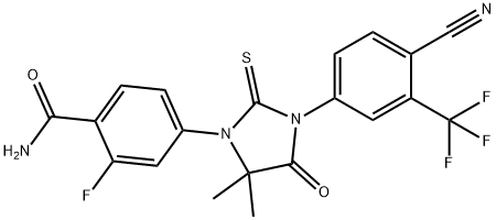 N-desMethyl EnzalutaMide Struktur