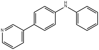 N-phenyl-4-(pyridin-3-yl)aniline Struktur
