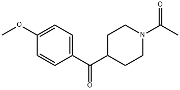 1-(4-(4-Methoxybenzoyl)piperidin-1-yl)ethanone