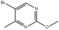 5-溴-2-甲氧基-4-甲基嘧啶 结构式