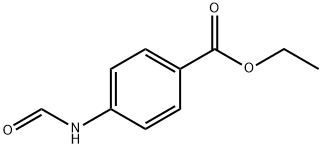 4-甲酰氨基苯甲酸乙酯 结构式