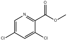 3,5-二氯吡啶甲酸甲酯, 5439-08-7, 结构式