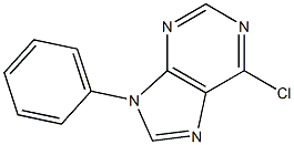 6-氯-9-苯基-9H-嘌呤, 5470-24-6, 结构式