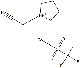 1-(cyanoMethyl)pyrrolidiniuM trifluoroMethanesulfonate Structure