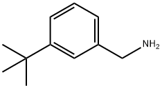 (3-(叔丁基)苯基)甲胺 结构式