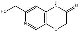 7-(hydroxyMethyl)-1H-pyrido[3,4-b][1,4]oxazin-2(3H)-one 结构式