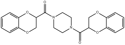 Doxazosin Related Compound F (15 mg) (N,N'-bis(1,4-benzodioxane-2-carbonyl)piperazine)|多沙唑嗪杂质C