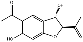 trans-2,3-Dihydro-3-hydroxyeuparin Structure
