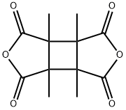 1,2,3,4-四甲基-1,2,3,4-环丁烷四羧酸二酐 结构式