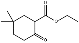 2-氧代-5,5-二甲基环己烷甲酸乙酯 结构式