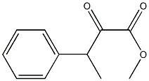 2-氧代-3-苯基丁酸甲酯 结构式