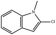 2-氯-1-甲基-1H-吲哚 结构式