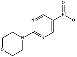 吗啉,4 - (5 - 硝基-2 - 嘧啶基) - 结构式
