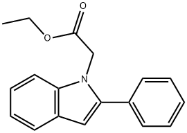 ethyl 2-(2-phenyl-1H-indol-1-yl)acetate|2-(2-苯基-1H-吲哚-1-基)乙酸乙酯