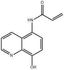 N-(8-羟基喹啉-5-基)丙烯酰胺, 65930-22-5, 结构式
