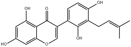 甘草异黄酮甲, 66056-19-7, 结构式