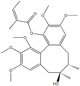 当归酰戈米辛H, 66056-22-2, 结构式