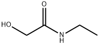 N-乙基-2-羟基乙酰胺, 66223-75-4, 结构式