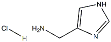 (1H-咪唑-4-基)甲胺盐酸盐, 66247-84-5, 结构式
