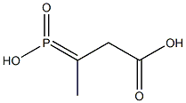 3-Methylphosphinicopropionic Acid Structure