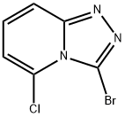 3-溴-5-氯-[1,2,4]三唑并[4,3-A]吡啶, 66999-64-2, 结构式