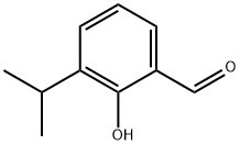 2-羟基-3-异丙基苯甲醛, 67372-96-7, 结构式