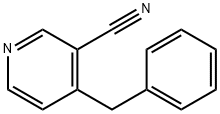 4-苄基氰吡啶 结构式