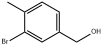 (3-溴-4-甲基苯基)甲醇 结构式