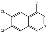 4,6,7-Trichlorocinnoline Structure