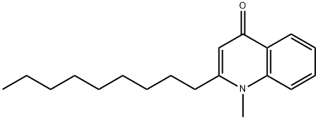 1-Methyl-2-nonylquinolin-4(1H)-one Structure