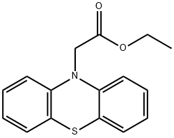 吩噻嗪-10-基-乙酸叔丁酯, 68825-29-6, 结构式