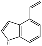 4-Ethenyl-1H-indole 结构式
