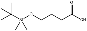 Butanoicacid, 4-[[(1,1-diMethylethyl)diMethylsilyl]oxy]- Structure