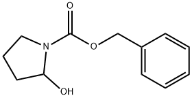 2-羟基-1-吡咯烷甲酸苄酯 结构式