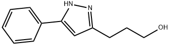 3-苯基-5-正丙醇-1H-吡唑 结构式