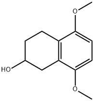 2-羟基-5,8-二甲氧基-1,2,3,4-四氢萘 结构式
