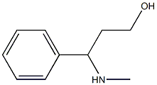 3-甲氨基-3'-(2-甲基苯基)-丙醇 结构式