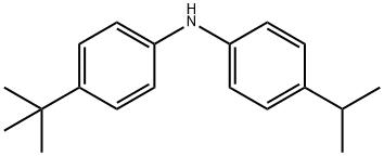 N-4-异丙基-4'-叔丁基苯胺 结构式