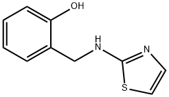 2-((Thiazol-2-ylamino)methyl)phenol Struktur