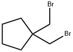 1,1-双(溴甲基)环戊烷, 68499-28-5, 结构式